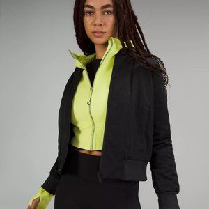 Lululemon Black Non-Stop Bomber Jacket